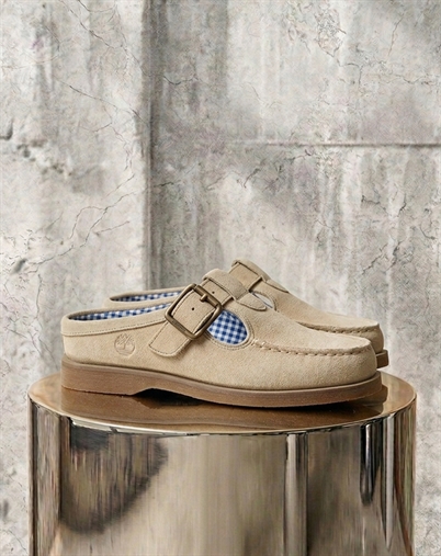 Timberland - Classic Boat Clog - Light Beige Suede